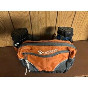 Outdoor Products JackRabbit 2-Bottle 0.6L Waist Fanny Pack - Camp Hiking Walking